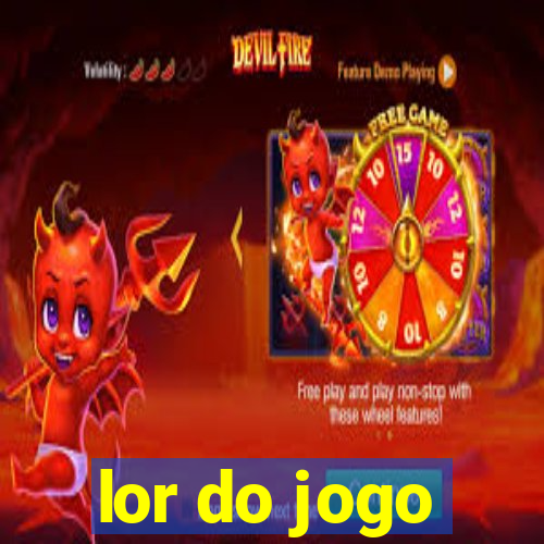 lor do jogo